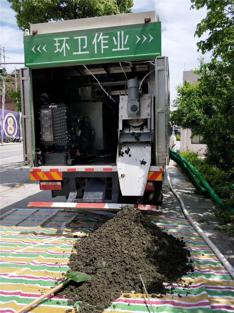 渔薪镇淤泥干湿分离