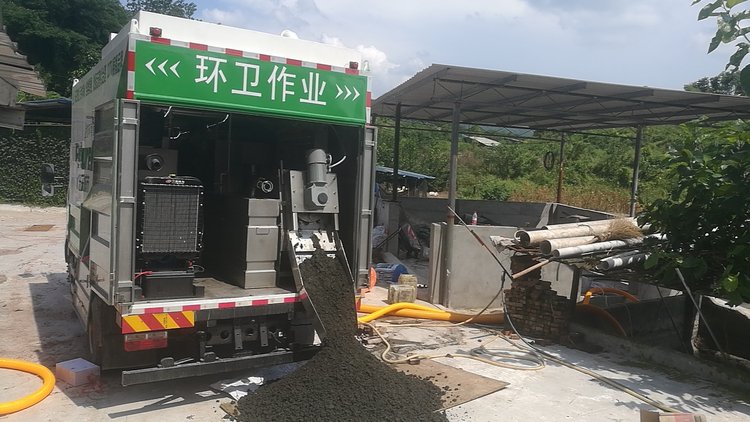 渔薪镇污泥干湿分离技术